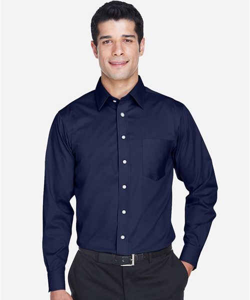 Devon & Jones DG530T - Men's Tall Crown Collection® Solid Stretch Twill Woven Dress Shirt