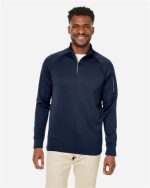 CORE365 CE801 - Unisex Fusion ChromaSoft™ Fleece Quarter-Zip Pullover