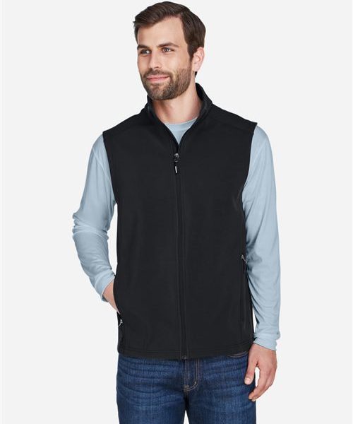 CORE365 CE701 - Men's Cruise Two-Layer Fleece Bonded Soft Shell Vest
