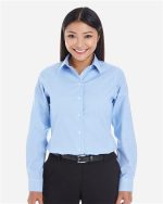 Devon & Jones DG532W - Women's Crown Collection® Royal Dobby Woven Dress Shirt