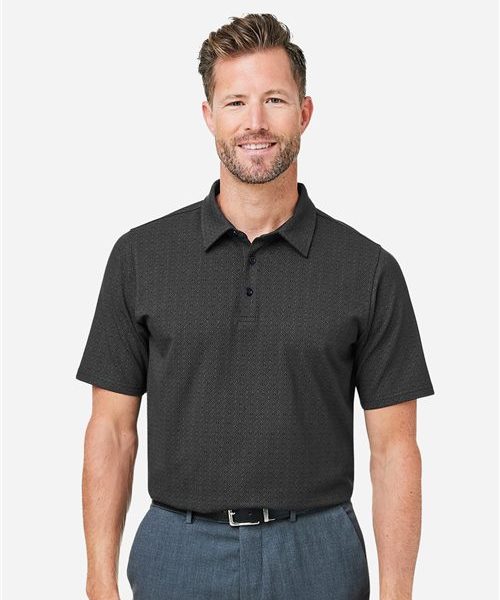 Devon & Jones DG101 - Men's Crownlux Performance® Geo Polo
