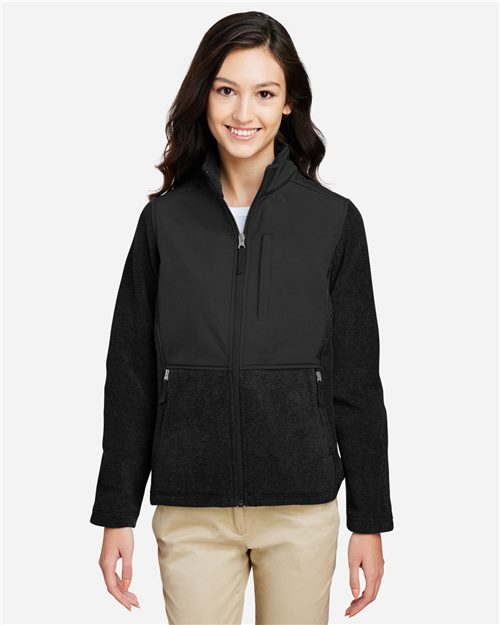 13367_fm CORE365 CE890W - Women's Journey Summit Hybrid Full-Zip - Image 1