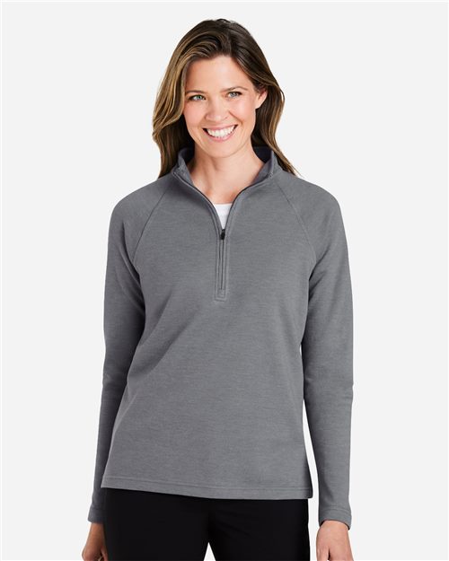 13375_fm Devon & Jones DG481WZ - Women's New Classics® Charleston Quarter-Zip Pullover - Image 1