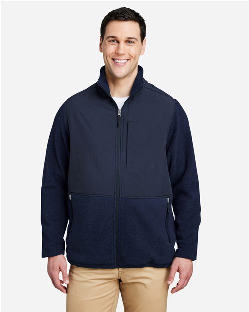 13379_fm CORE365 CE890 - Men's Journey Summit Hybrid Full-Zip - Image 1