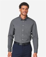 Devon & Jones DG505 - Men's CrownLux Performance® Spencer Poplin Dress Shirt