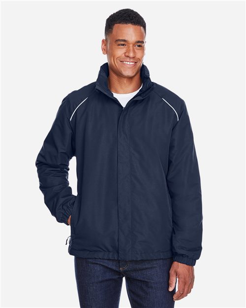 13603_fm CORE365 88224T - Men's Tall Profile Fleece-Lined All-Season Jacket - Image 1