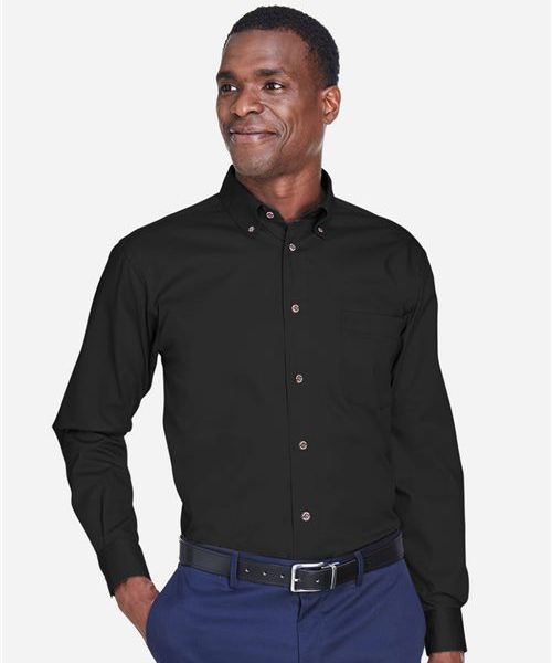 Harriton M500 - Men's Easy Blend™ Twill Shirt