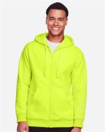 Team 365 TT95 - Unisex Zone HydroSport™ Heavyweight Full-Zip Hooded Sweatshirt