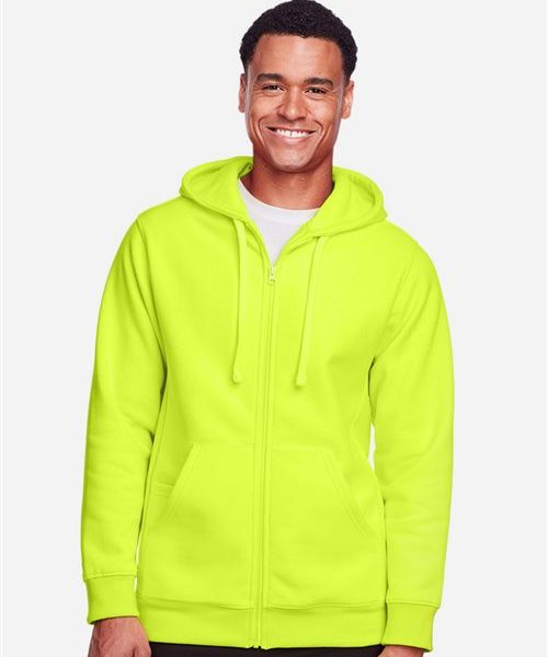 Team 365 TT95 - Unisex Zone HydroSport™ Heavyweight Full-Zip Hooded Sweatshirt