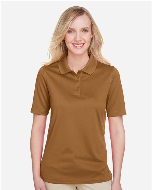 13856_fm Harriton M348W - Women's Advantage Snag Protection Plus Polo - Image 1