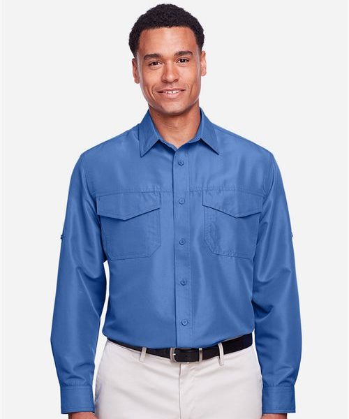 Harriton M580L - Men's Key West Performance Staff Shirt