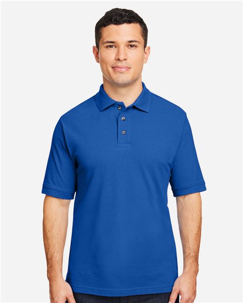13868_fm Harriton M200 - Men's Pique Polo - Image 1