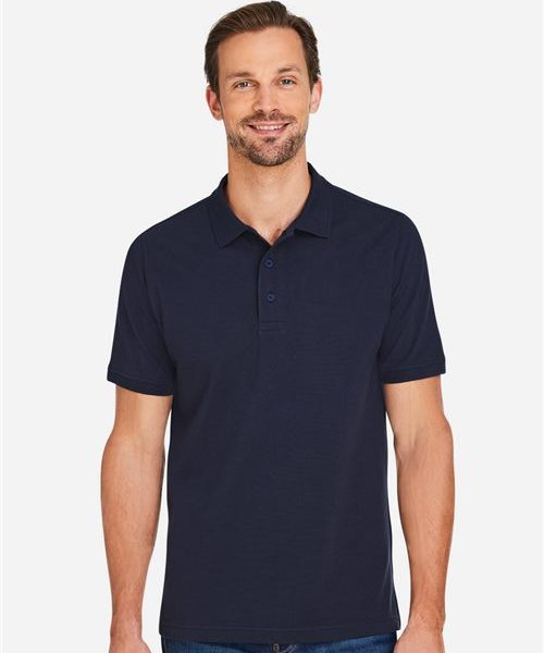 Harriton M205 - Men's Valiant Cotton Snag Protect Polo