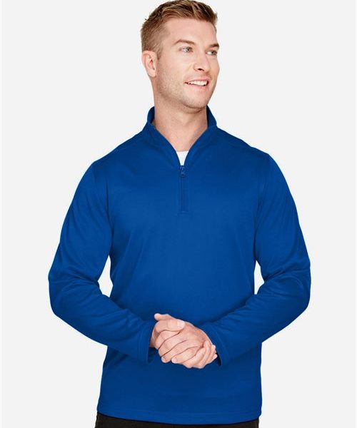 Harriton M748 - Men's Advantage Snag Protection Plus Quarter-Zip Pullover