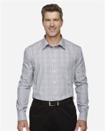 Devon & Jones DG520 - Men's Crown Collection® Glen Plaid Woven Dress Shirt