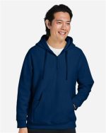 Team 365 TT97 - Unisex Zone HydroSport™ Heavyweight Quarter-Zip Hooded Sweatshirt