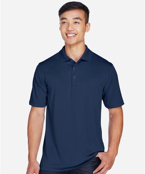Harriton M345 - Men's Advantage Snag Protection Plus IL Snap Placket Polo