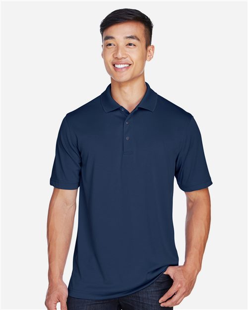 13926_fm Harriton M345 - Men's Advantage Snag Protection Plus IL Snap Placket Polo - Image 1