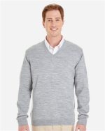 Harriton M420 - Men's Pilbloc™ V-Neck Sweater