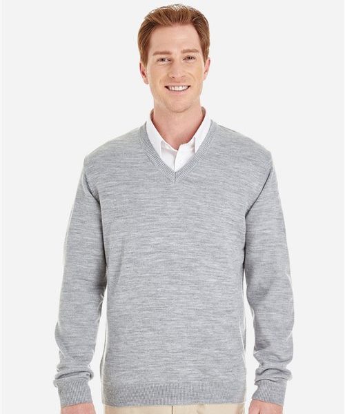 Harriton M420 - Men's Pilbloc™ V-Neck Sweater