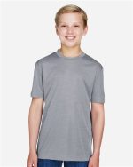 Team 365 TT11HY - Youth Sonic Heather Performance T-Shirt
