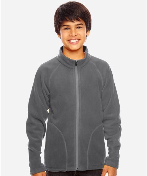 Team 365 TT90Y - Youth Campus Microfleece Jacket