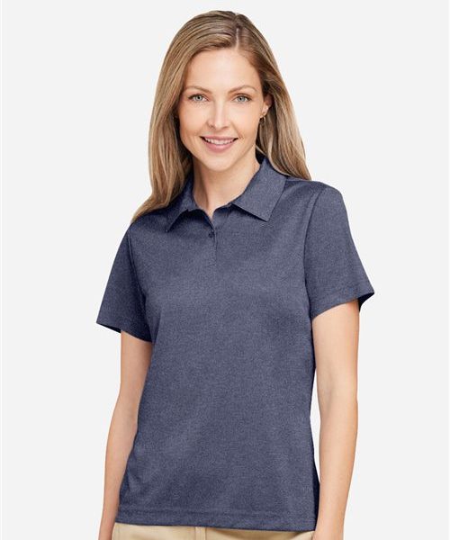 Team 365 TT51HW - Women's Zone Sonic Heather Performance Polo