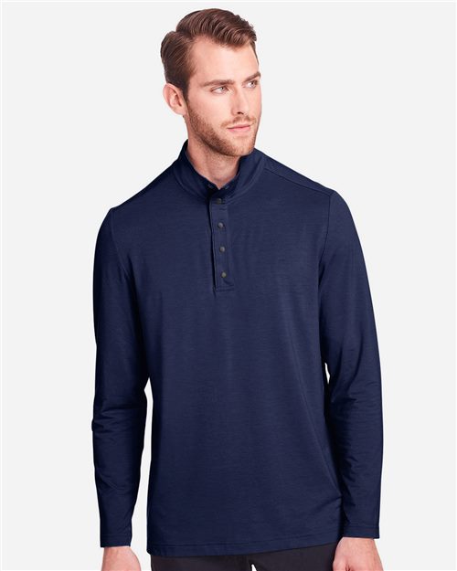 13995_fm North End NE400 - Men's JAQ Stretch Performance Snap-Neck Pullover - Image 1