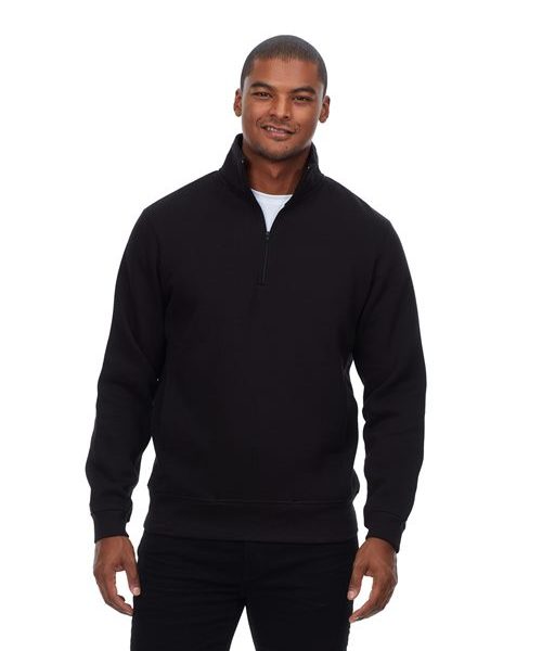 Threadfast Apparel 320Q - Unisex Ultimate Fleece Quarter-Zip Sweatshirt
