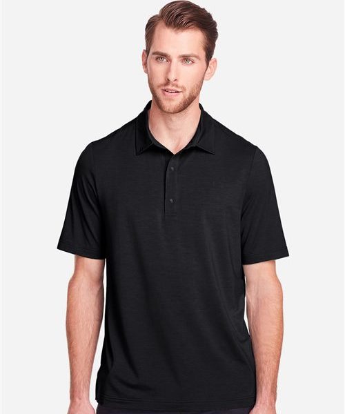 North End NE100 - Men's JAQ Snap-Up Stretch Performance Polo