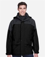 North End 88006 - Men's 3-in-1 Two-Tone Parka