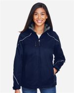 North End 78196 - Women's Angle 3-in-1 Jacket with Bonded Fleece Liner