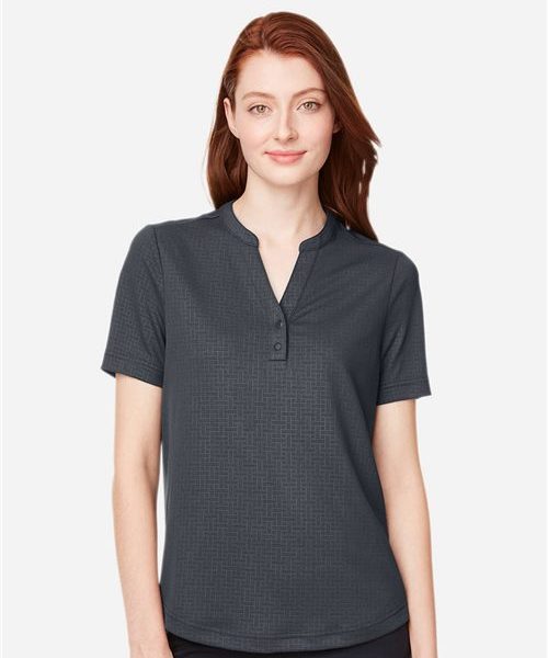 North End NE102W - Women's Replay Recycled Polo