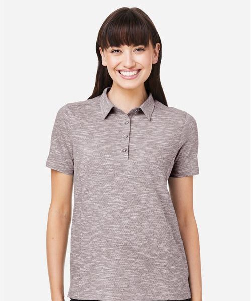 North End NE115W - Women's Eclipse Jacquard Polo