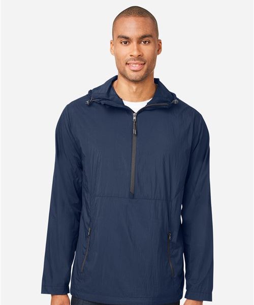 North End NE810 - Men's Aura Lightweight Packable Anorak