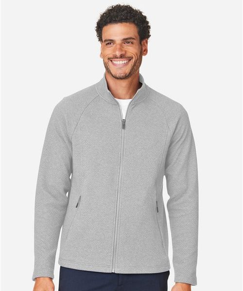 North End NE727 - Men's Spirit Textured Full-Zip