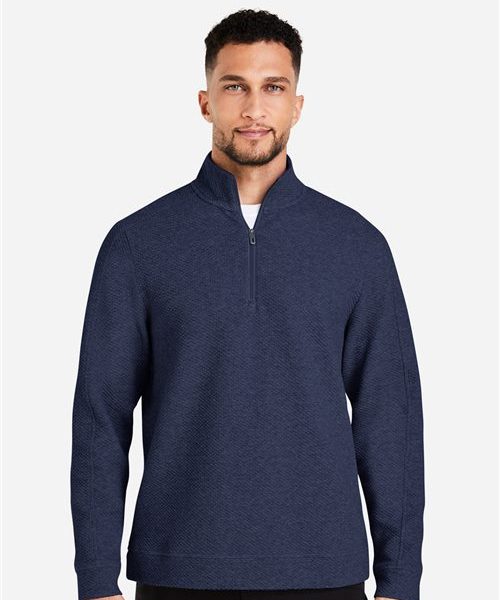 North End NE725 - Men's Spirit Textured Quarter-Zip Pullover