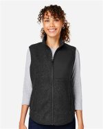 North End NE714W - Women's Aura Sweater Fleece Vest