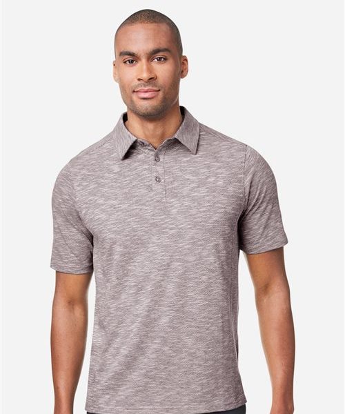 North End NE115 - Men's Eclipse Jacquard Polo