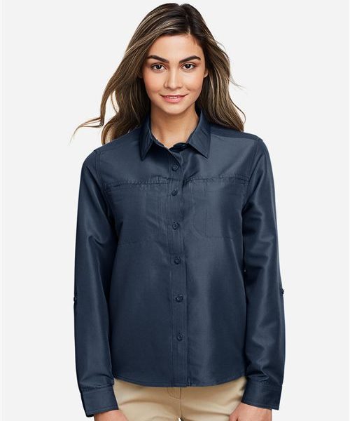 Harriton M580LW - Women's Key West Performance Staff Shirt