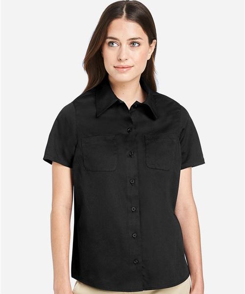 Harriton M585W - Women's Advantage IL Short Sleeve Dress Shirt