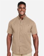 Harriton M585 - Men's Advantage IL Short Sleeve Work Shirt
