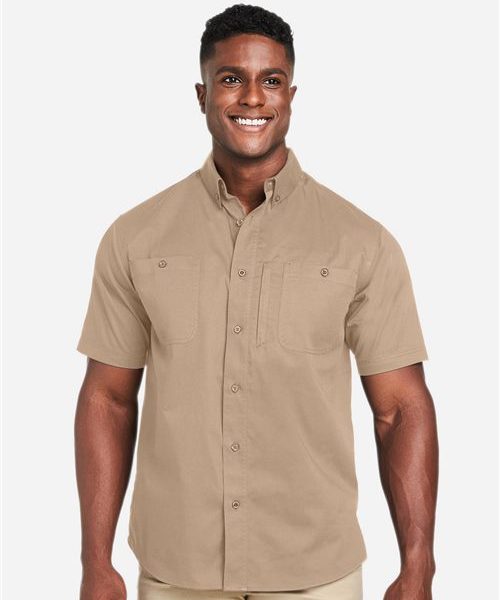 Harriton M585 - Men's Advantage IL Short Sleeve Work Shirt