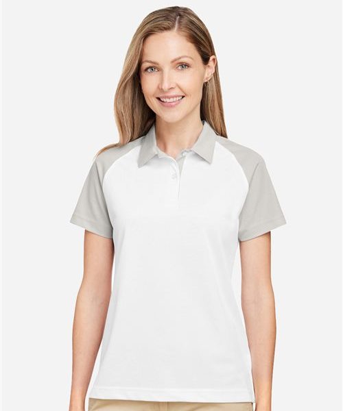 Team 365 TT21CW - Women's Command Snag-Protection Colorblock Polo