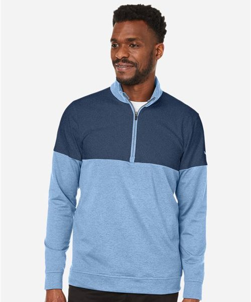 Puma Golf 595803 - Men's Cloudspun Warm Up Quarter-Zip Pullover