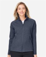 North End NE727W - Women's Spirit Textured Full-Zip