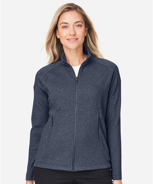 North End NE727W - Women's Spirit Textured Full-Zip