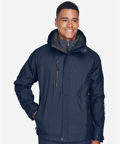 North End 88178 - Men's Caprice 3-in-1 Jacket with Soft Shell Liner