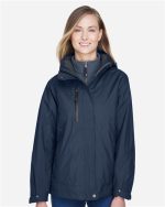 North End 78178 - Women's Caprice 3-in-1 Jacket with Soft Shell Liner