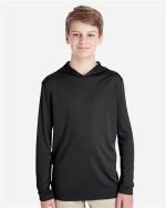 Team 365 TT41Y - Youth Zone Performance Hooded T-Shirt